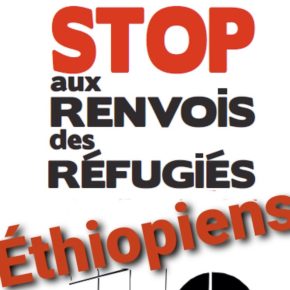 STOP aux renvois des réfugiés éthiopiens